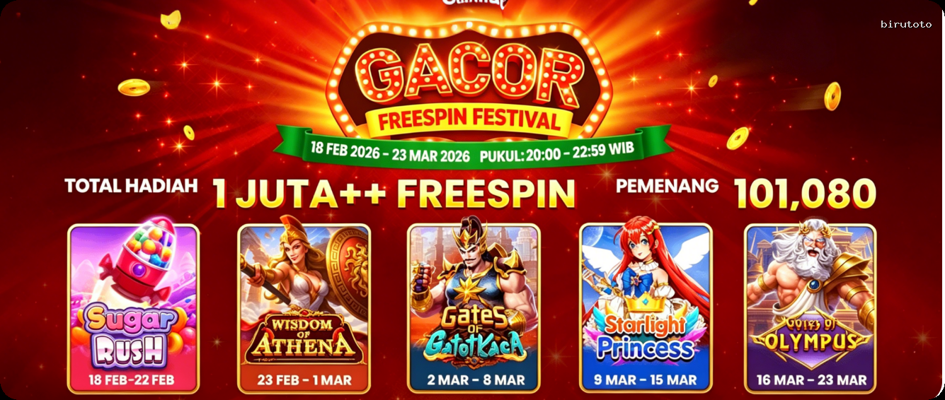 Login birutoto Sekarang Bonus Melimpah